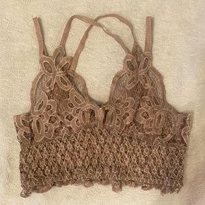 Light Brown Crop Top